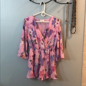 Women Floral Romper